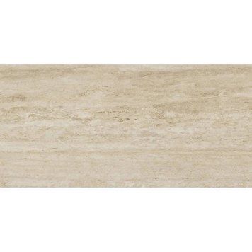 Ceramogranite Epicentr Travertine gold 60x120 cm, beige, 0.8 cm, 2 pcs